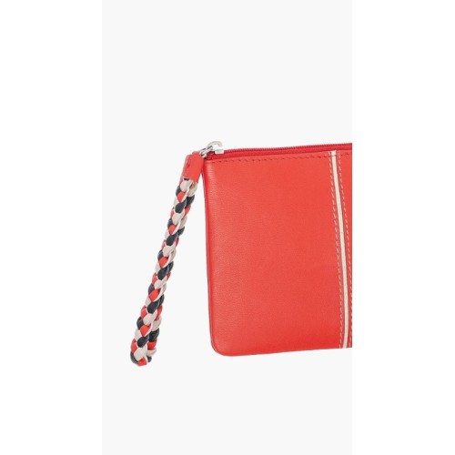 Bartuggi 521-1006, Πορτοφολάκι, Δερμάτινο, Κόκκινο