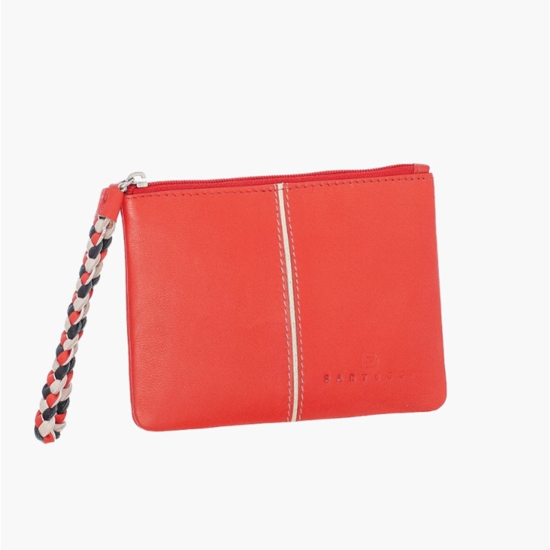 Bartuggi 521-1006, Πορτοφολάκι, Δερμάτινο, Κόκκινο