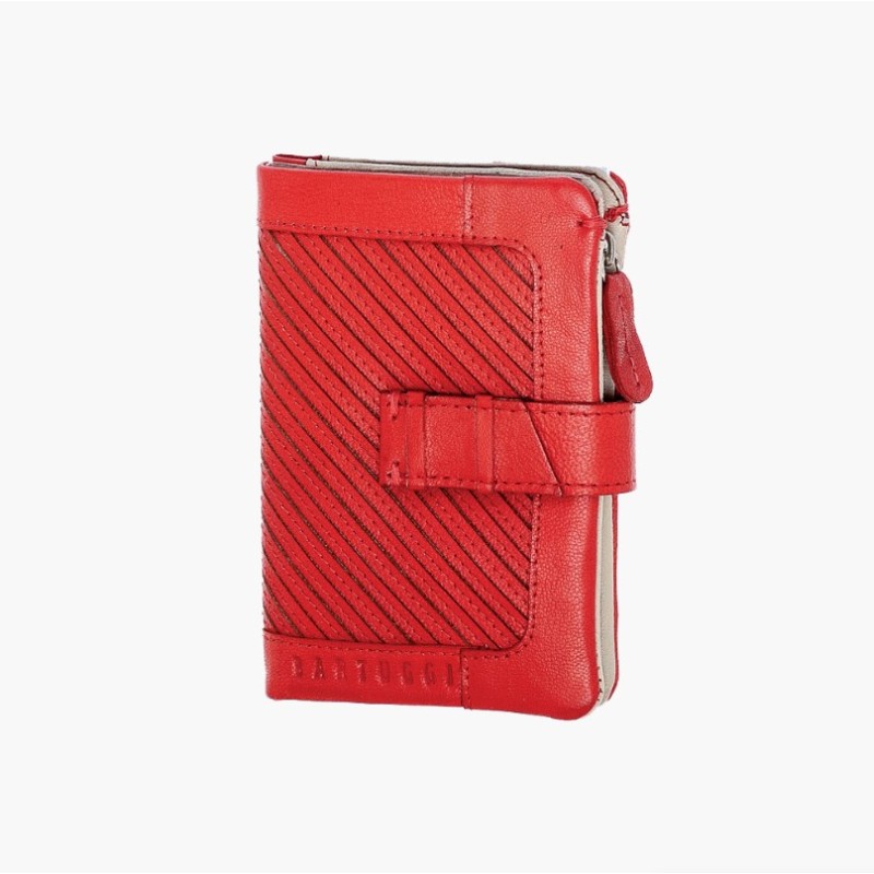 Bartuggi 521-8021, Πορτοφόλι, Δερμάτινο, Κόκκινο