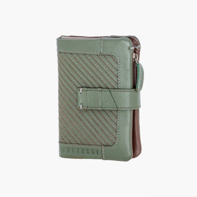 Bartuggi 521-8021, Πορτοφόλι, Δερμάτινο, Χακί