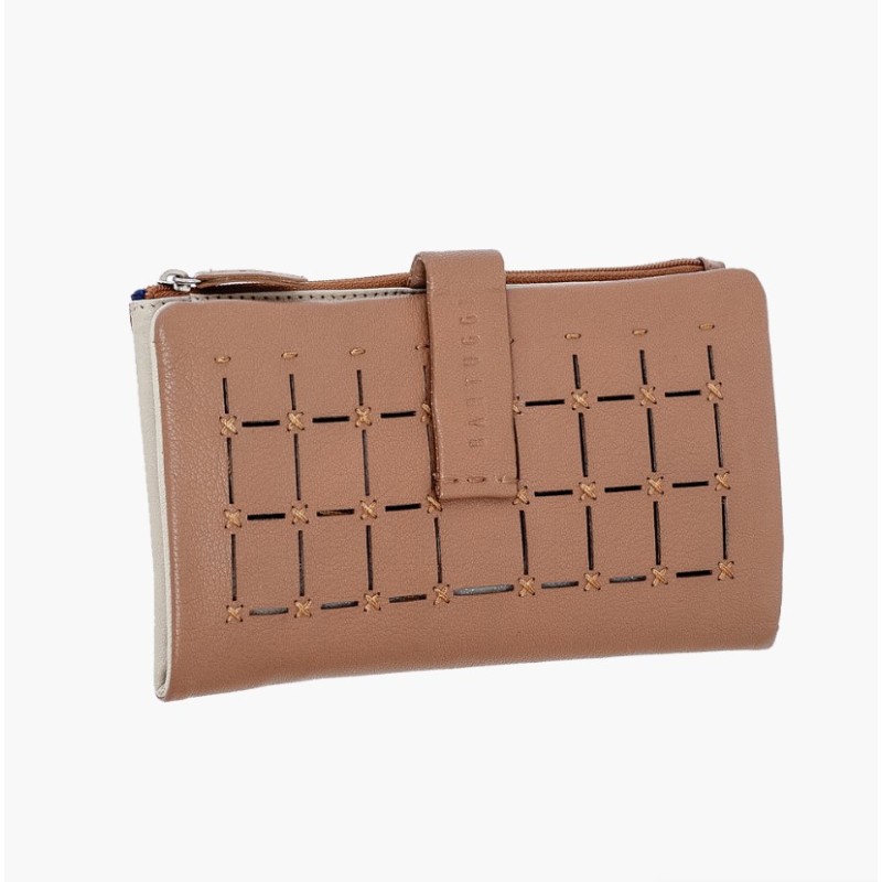 Bartuggi 521-8015, Πορτοφόλι, Δερμάτινο, Καμηλό