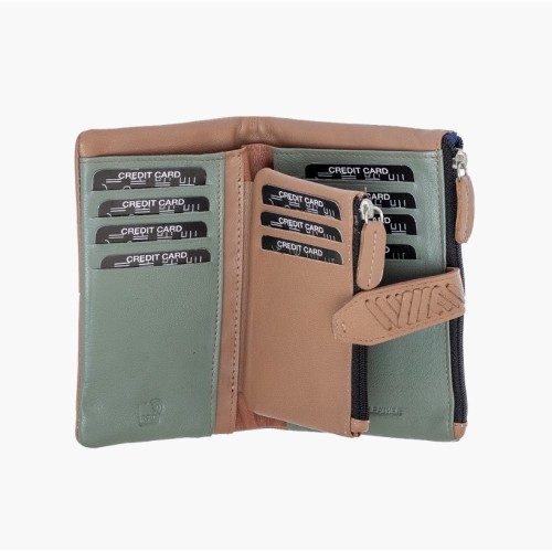 Bartuggi 521-8006, Πορτοφόλι, Δερμάτινο, Χακί