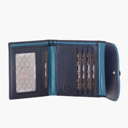 Bartuggi 521-2134, Πορτοφόλι, Δερμάτινο, Μπλε