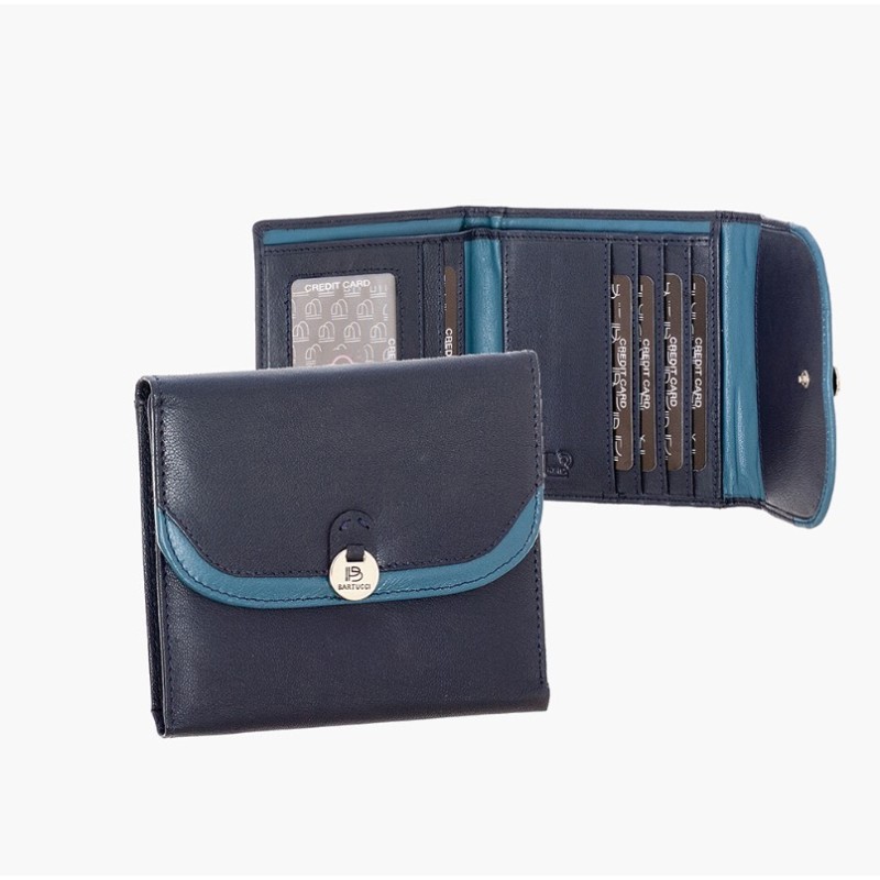 Bartuggi 521-2134, Πορτοφόλι, Δερμάτινο, Μπλε