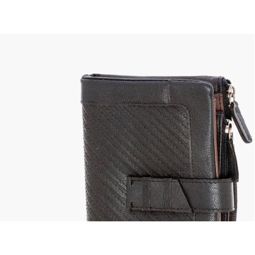 Bartuggi 521-8020, Πορτοφόλι, Δερμάτινο, Μαύρο