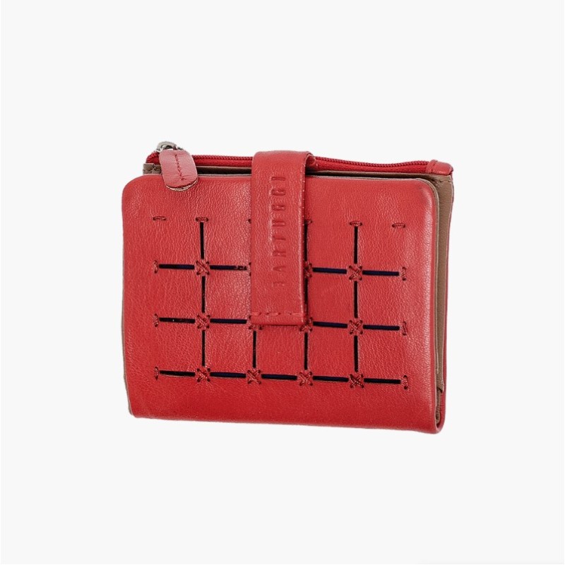 Bartuggi 521-8017, Πορτοφόλι, Δερμάτινο, Κόκκινο