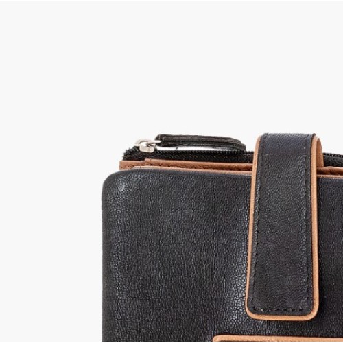 Bartuggi 521-8001, Πορτοφόλι, Δερμάτινο, Μαύρο