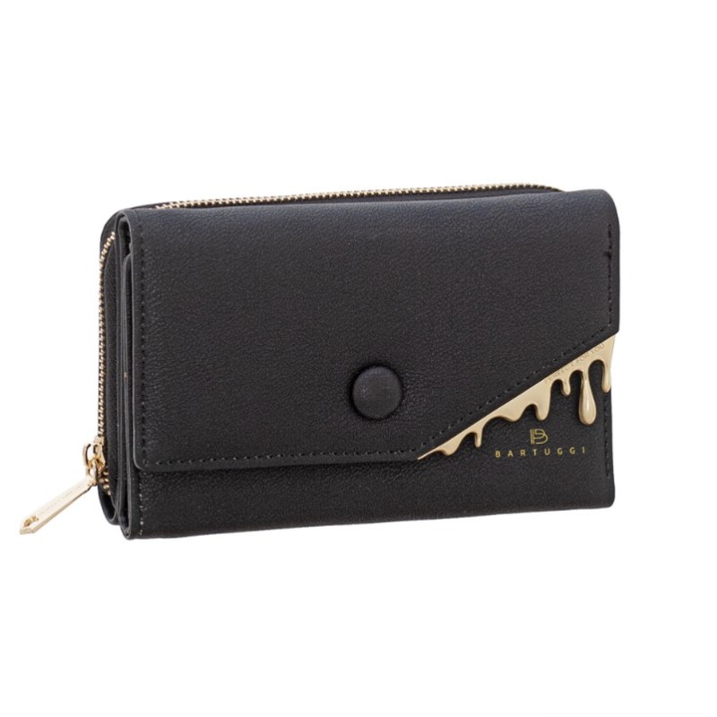 Bartuggi 718-6215, Πορτοφόλι, Δερματίνη, Μαύρο