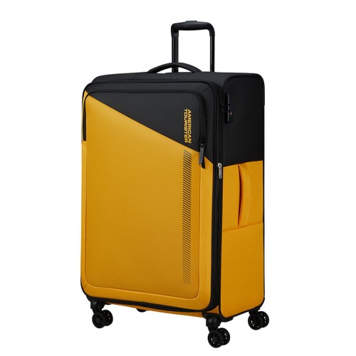 American Tourister 150912-1086 Daring Dash, Ύφασμα, Μεγάλη 78cm, ATAN, Μαύρο/Κίτρινο