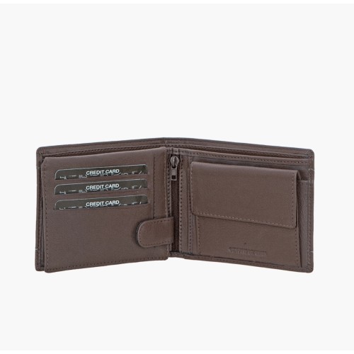 Bartuggi 521-970, Πορτοφόλι, Δερμάτινο, Καφέ