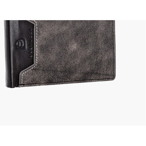 Bartuggi 520-5551, Πορτοφόλι, Δερμάτινο, Μαύρο