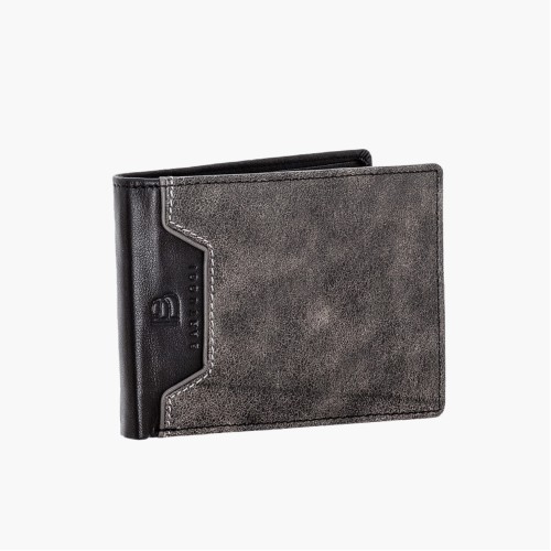 Bartuggi 520-5551, Πορτοφόλι, Δερμάτινο, Μαύρο