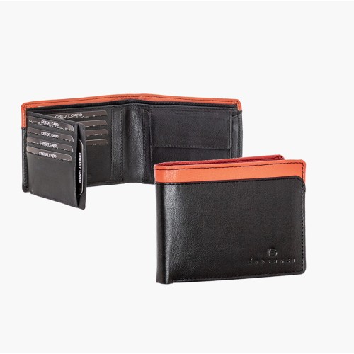 Bartuggi 521-979, Πορτοφόλι, Δερμάτινο, Μαύρο