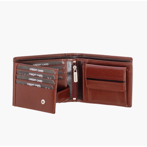 Bartuggi 520-5534, Πορτοφόλι, Δερμάτινο, Καμηλό