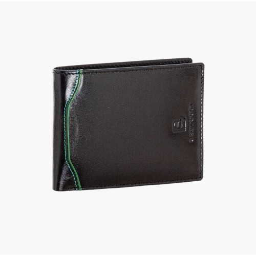 Bartuggi 520-5556, Πορτοφόλι, Δερμάτινο, Μαύρο