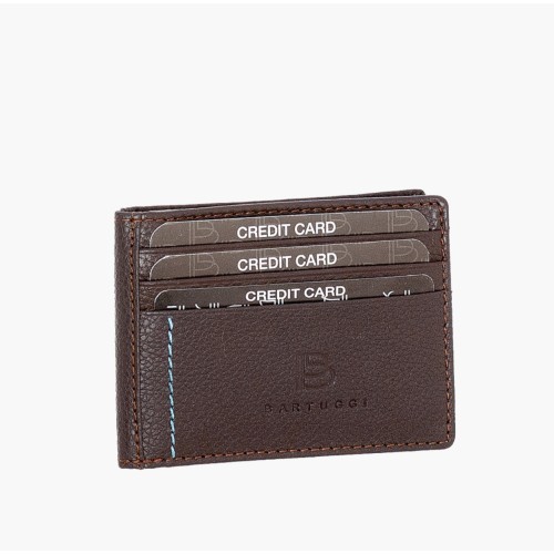 Bartuggi 507-50601, Καρτοθήκη, Δερμάτινο, Καφέ
