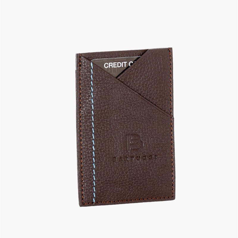 Bartuggi 507-50559, Καρτοθήκη, Δερμάτινο, Καφέ