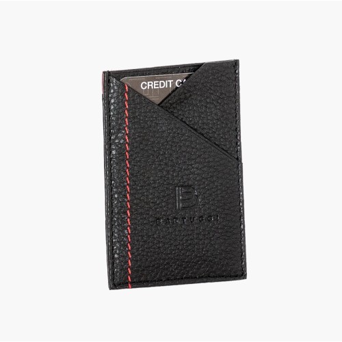 Bartuggi 507-50559, Καρτοθήκη, Δερμάτινο, Μαύρο