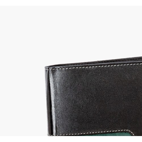 Bartuggi 521-723, Πορτοφόλι, Δερμάτινο, Μαύρο