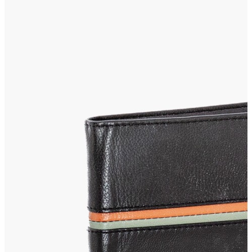 Bartuggi 521-965, Πορτοφόλι, Δερμάτινο, Μαύρο