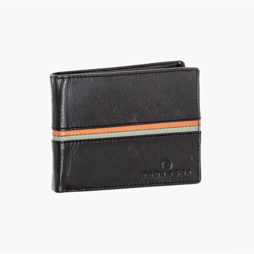 Bartuggi 521-965, Πορτοφόλι, Δερμάτινο, Μαύρο