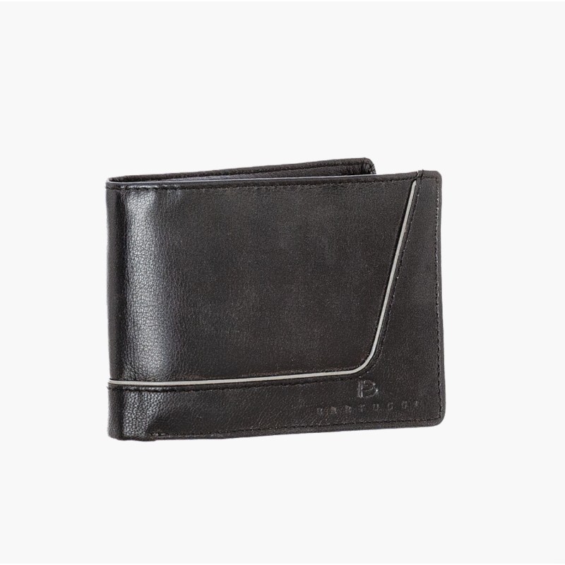 Bartuggi 521-926, Πορτοφόλι, Δερμάτινο, Μαύρο