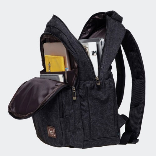 Kaukko KF17, Σακίδιο Πλάτης, Καμβάς, Μαύρο