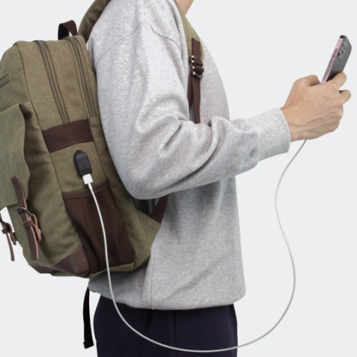 Kaukko KF19, Σακίδιο Πλάτης, Πολυεστέρας, Χακί