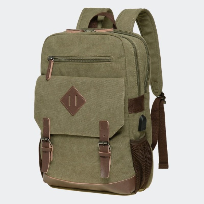 Kaukko KF19, Σακίδιο Πλάτης, Πολυεστέρας, Χακί