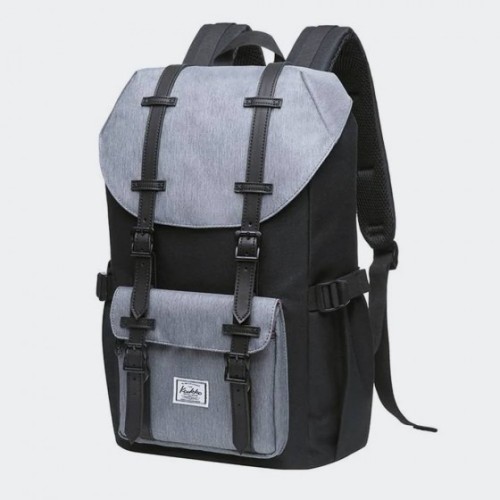 Kaukko EP5-7, Σακίδιο Πλάτης, Αδιάβροχο, Πολυεστέρας, Μαύρο/Γκρι