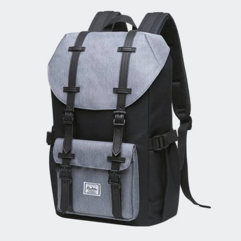 Kaukko EP5-7, Σακίδιο Πλάτης, Αδιάβροχο, Πολυεστέρας, Μαύρο/Γκρι