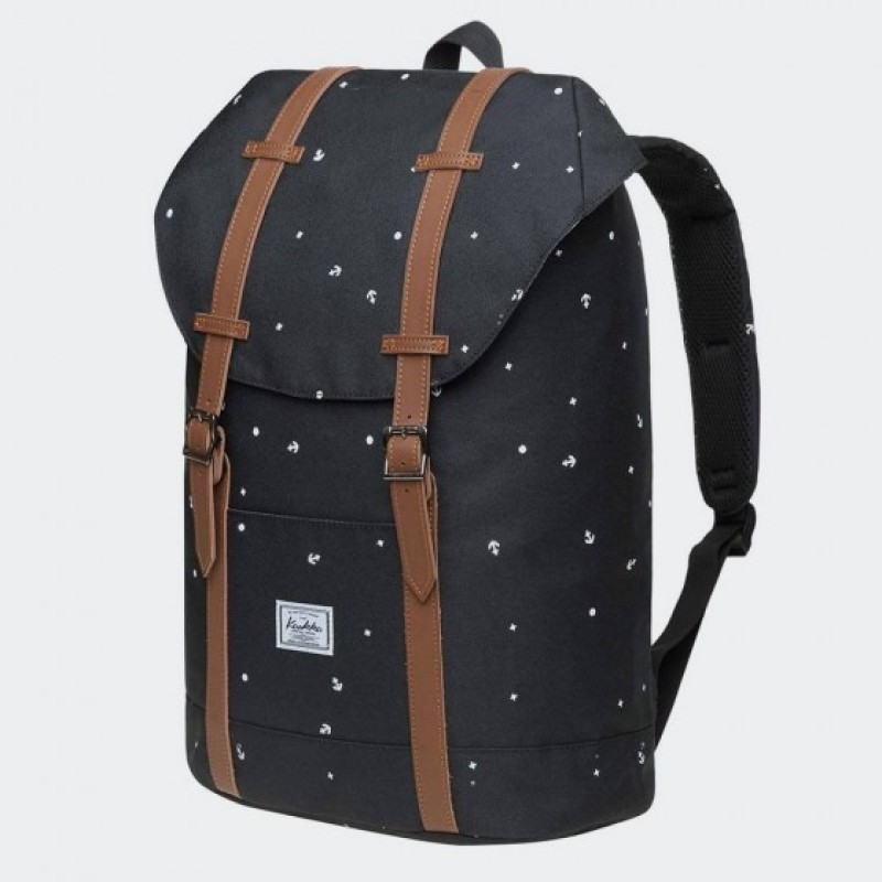 Kaukko EP6-5, Σακίδιο Πλάτης, Αδιάβροχο, Πολυεστέρας, Μαύρο