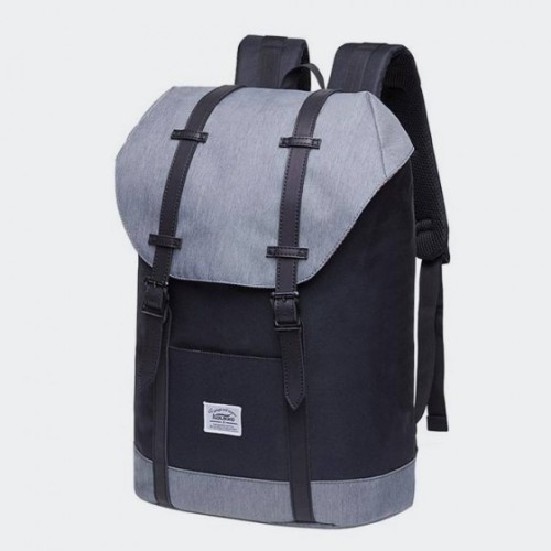 Kaukko EP6-4, Σακίδιο Πλάτης, Αδιάβροχο, Πολυεστέρας, Μαύρο/Γκρι