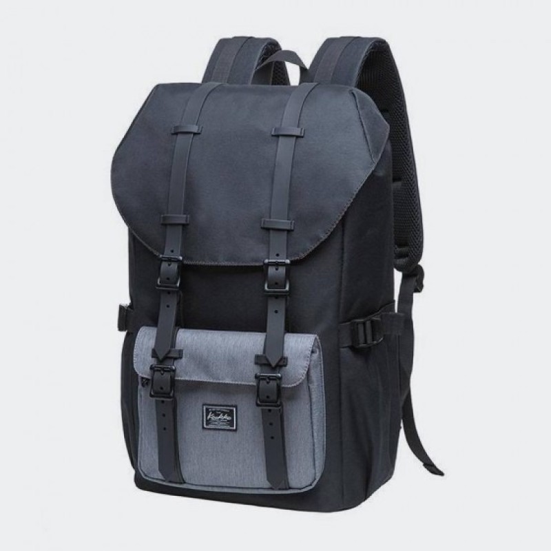 Kaukko EP5-5, Σακίδιο Πλάτης, Αδιάβροχο, Πολυεστέρας, Μαύρο/Γκρι