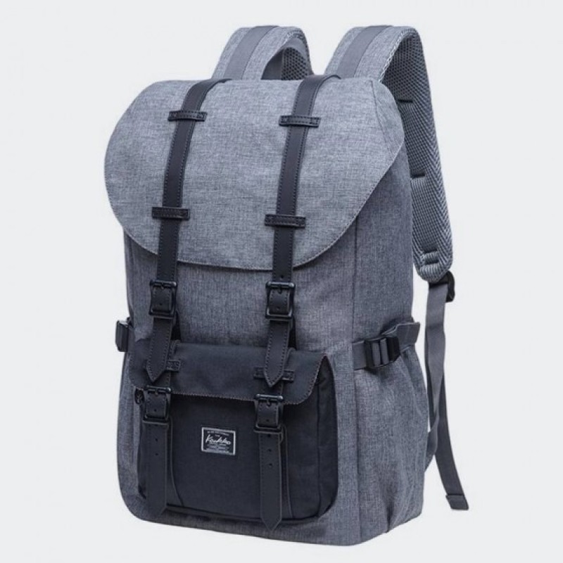 Kaukko EP5-5, Σακίδιο Πλάτης, Αδιάβροχο, Πολυεστέρας, Γκρι/Μαύρο