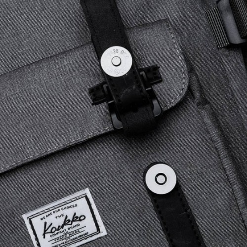 Kaukko EP5-6, Σακίδιο Πλάτης, Αδιάβροχο, Πολυεστέρας, Ανθρακί