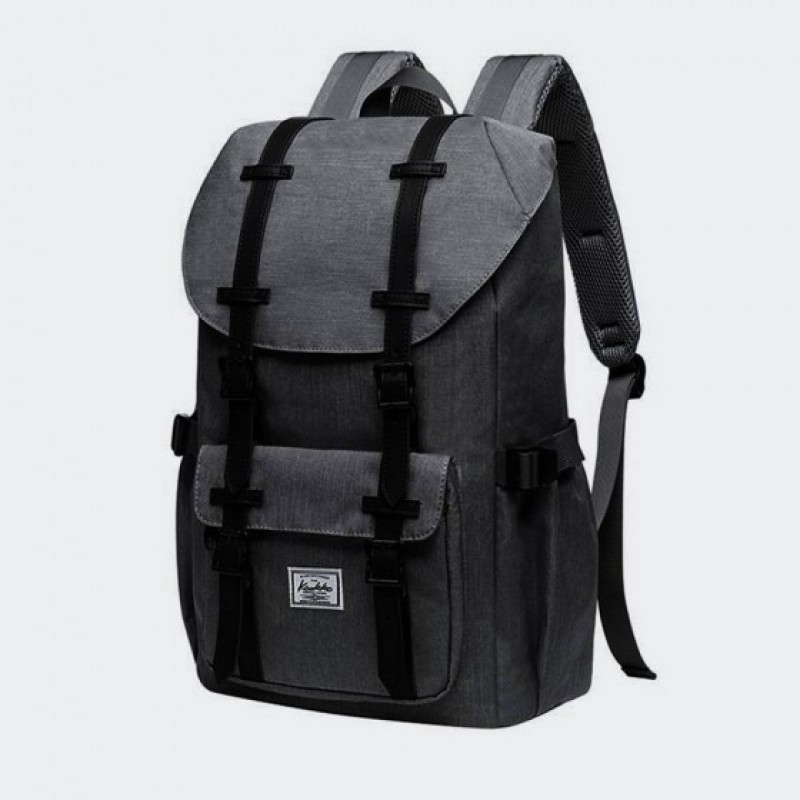 Kaukko EP5-6, Σακίδιο Πλάτης, Αδιάβροχο, Πολυεστέρας, Ανθρακί