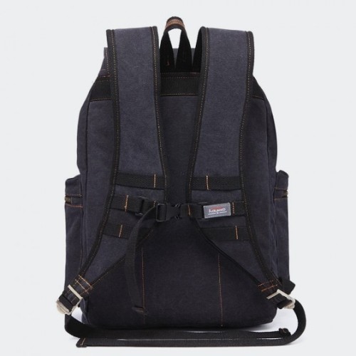 Kaukoo FP702-1, Σακίδιο Πλάτης, Καμβάς, Μαύρο