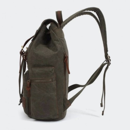 Kaukoo FP702, Σακίδιο Πλάτης, Καμβάς, Λαδί