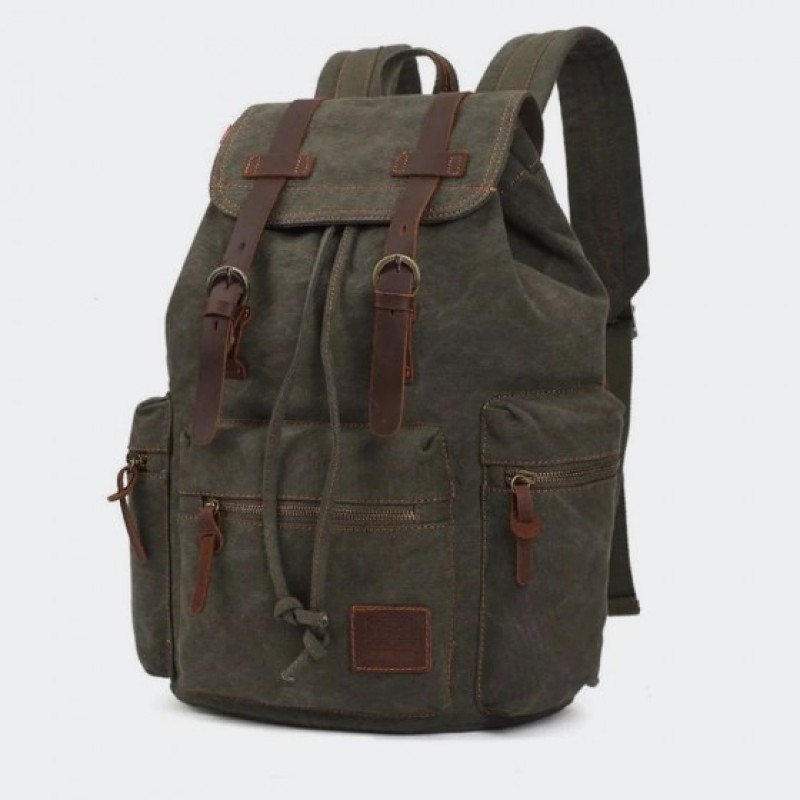 Kaukoo FP702, Σακίδιο Πλάτης, Καμβάς, Λαδί