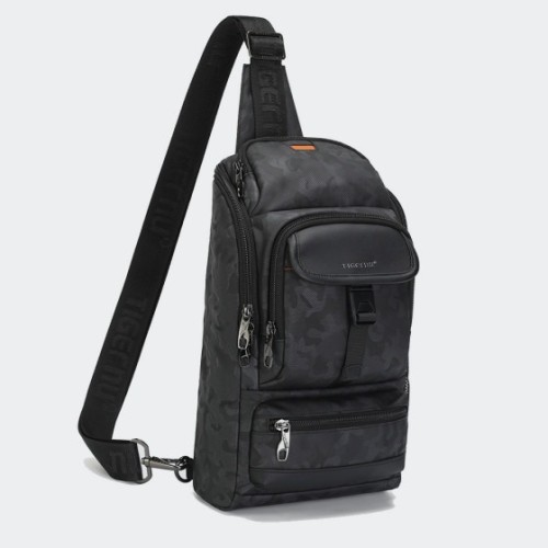 Tigernu T-S8182 Odyssey, Τσαντάκι Χιαστί, Αδιάβροχο, Μαύρο