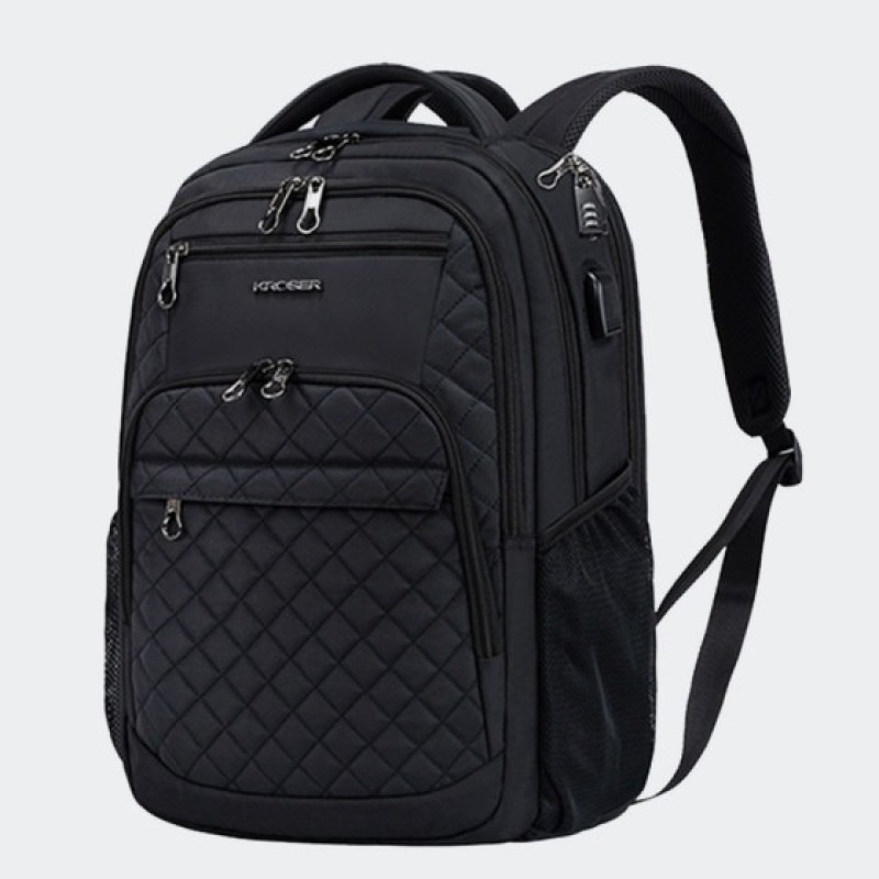 Kroser XYK939-HF, Σακίδιο Πλάτης, Αδιάβροχο, Πολυεστέρας, Μαύρο 