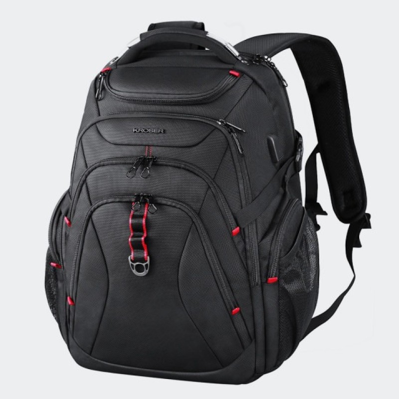 Kroser XXK-989, Σακίδιο Πλάτης, Αδιάβροχο, Πολυεστέρας, Μαύρο 