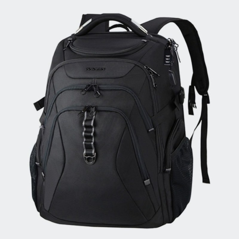 Kroser GMK989YX, Σακίδιο Πλάτης, Αδιάβροχο, Πολυεστέρας, Μαύρο 