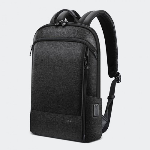 Bopai 61-52711 Solstice, Σακίδιο Πλάτης, Δερμάτινο, Μαύρο