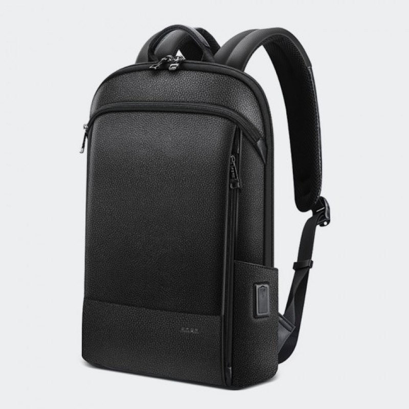 Bopai 61-52711 Solstice, Σακίδιο Πλάτης, Δερμάτινο, Μαύρο