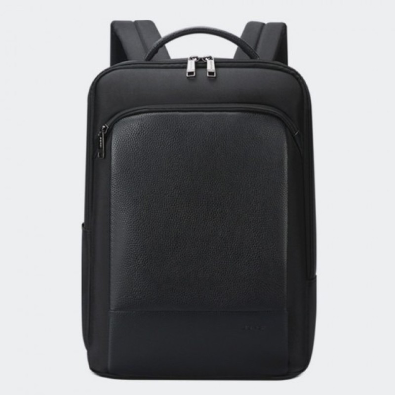 Bopai 61-123071 Voyager, Σακίδιο Πλάτης, Δερμάτινο, Μαύρο