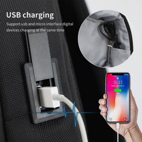 Aoking SN2119 Sora, Σακίδιο Πλάτης, Πολυεστέρας, Μαύρο