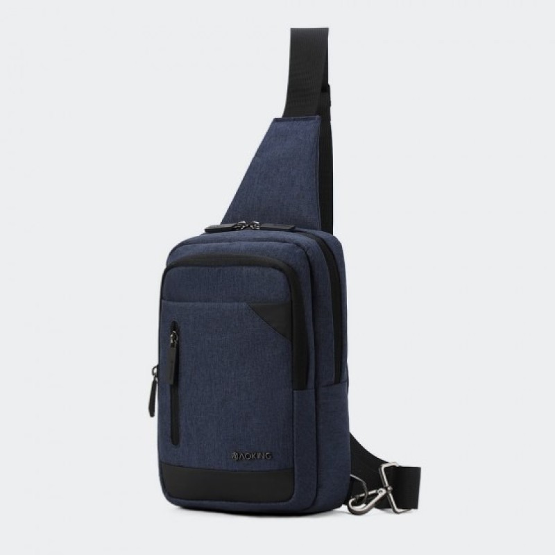 Aoking SY1122 Zyro, Τσαντάκι Χιαστί, Πολυεστέρας, Μπλε