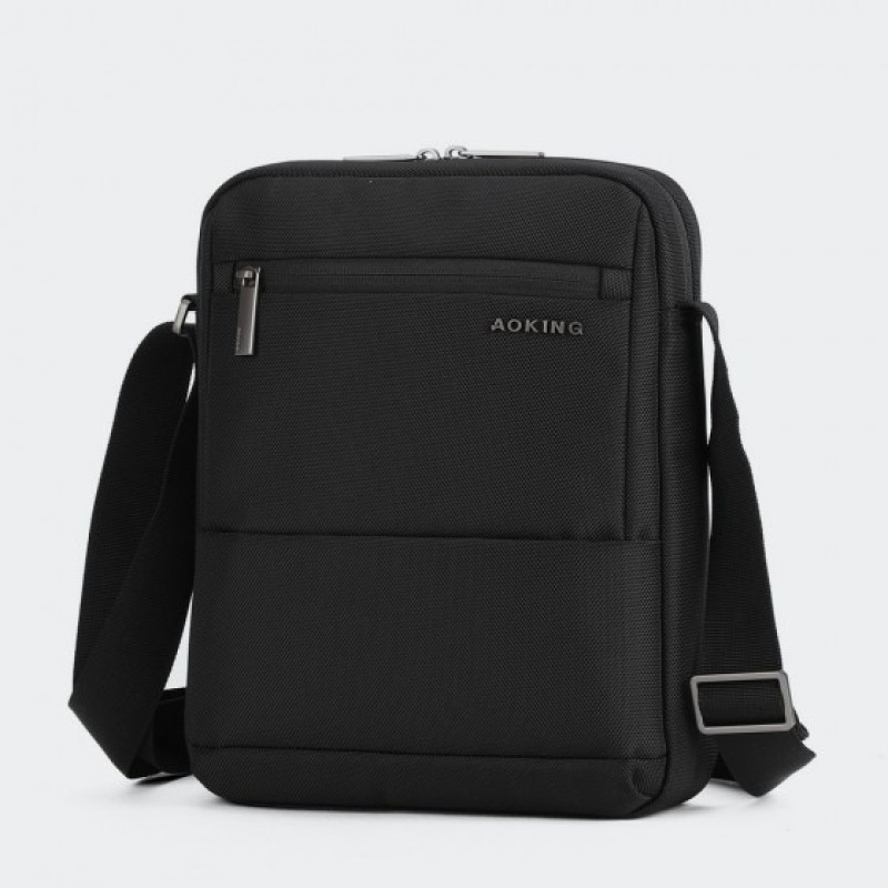 Aoking SK2052 Vona, Τσαντάκι Χιαστί, Πολυεστέρας, Μαύρο